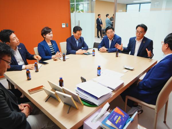 전남광주통합특별시의회-광주권 언론사 방문