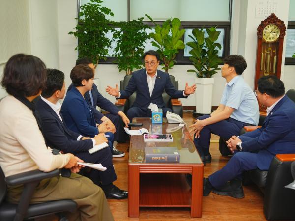 전남광주통합특별시의회-광주권 언론사 방문 5