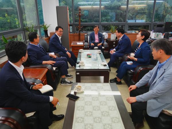 전남광주통합특별시의회-광주권 언론사 방문 2