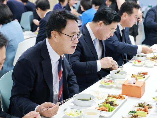 전남광주특별시 시장, 교육감 초청 조찬간담회 