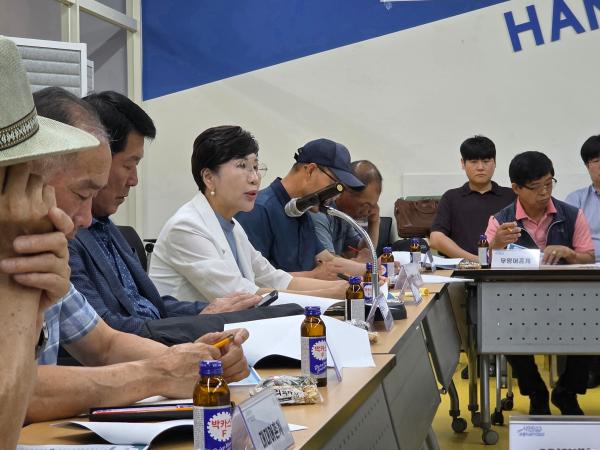 한춘옥 전남광주특별시의원, 순천만 일대 어촌 활성화 간담회 개최 2