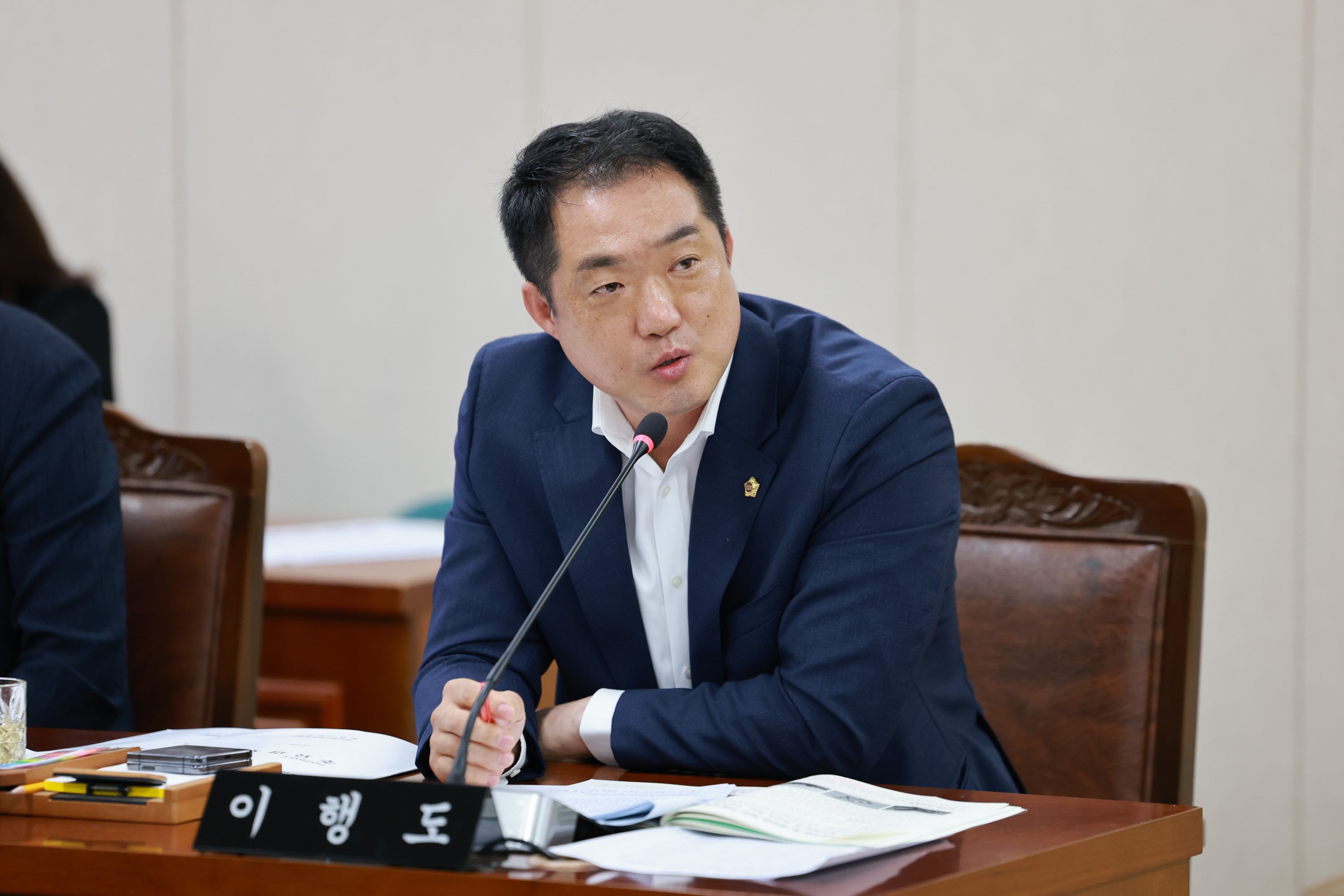 이행도 특별시의원,  “바다고리풀 기반 한우 메탄저감 기술 산업화 기대