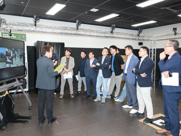 전남광주특별시의회 기획재정위, 실감콘텐츠․AI 청년인재 양성 현장 점검 4