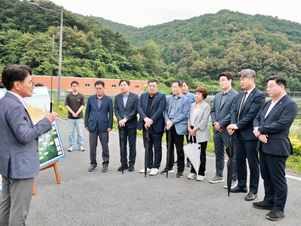 전남광주통합특별시의회 기후환경에너지위원회, 첫 현장 행보로 용연정수장 찾아 소통 4