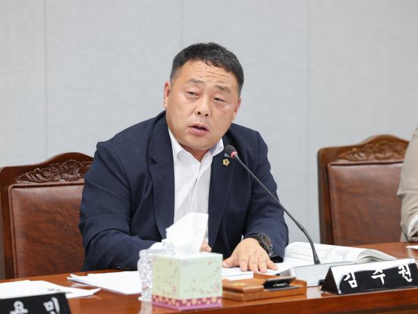 김수권 통합시의원, 생활체육지도자 처우 통합, 현장 여건 반영한 상향 평준화 필요 2