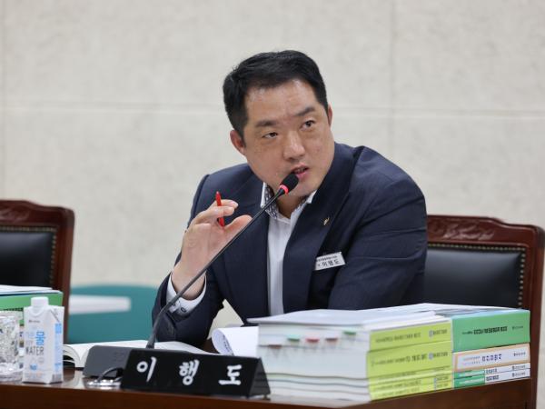 이행도 특별시의원, “교육재정, 집행률보다 성과로 증명해야” 2