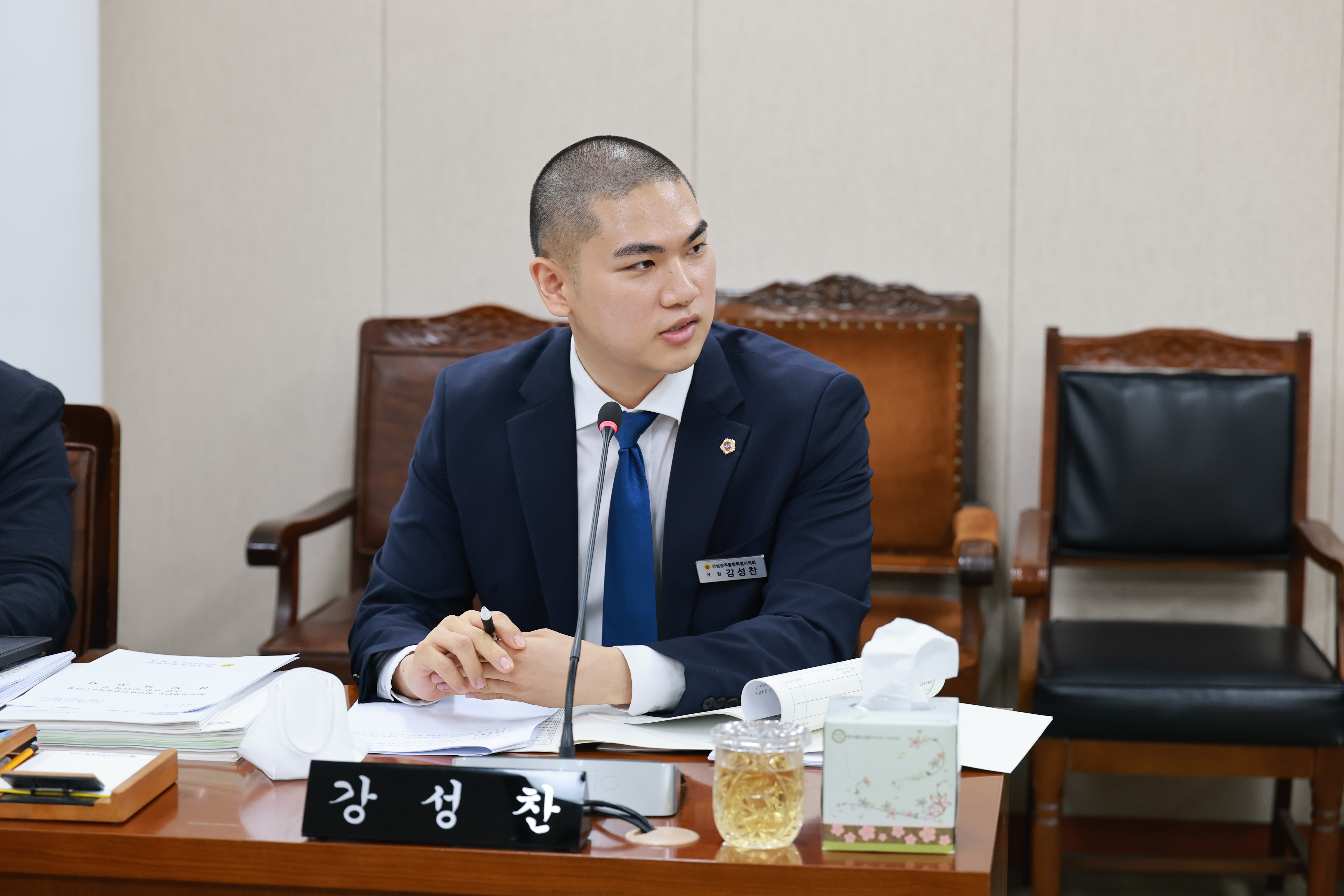 강성찬 특별시의원, ‘광주지식산업센터’ 시비(60억 원) 적기 확보해 지방채 발행 막아야 2
