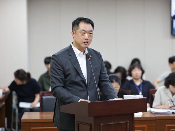 이행도 특별시의원, “바다고리풀, 축산연구소와 협업해 현장실증 나서야” 2