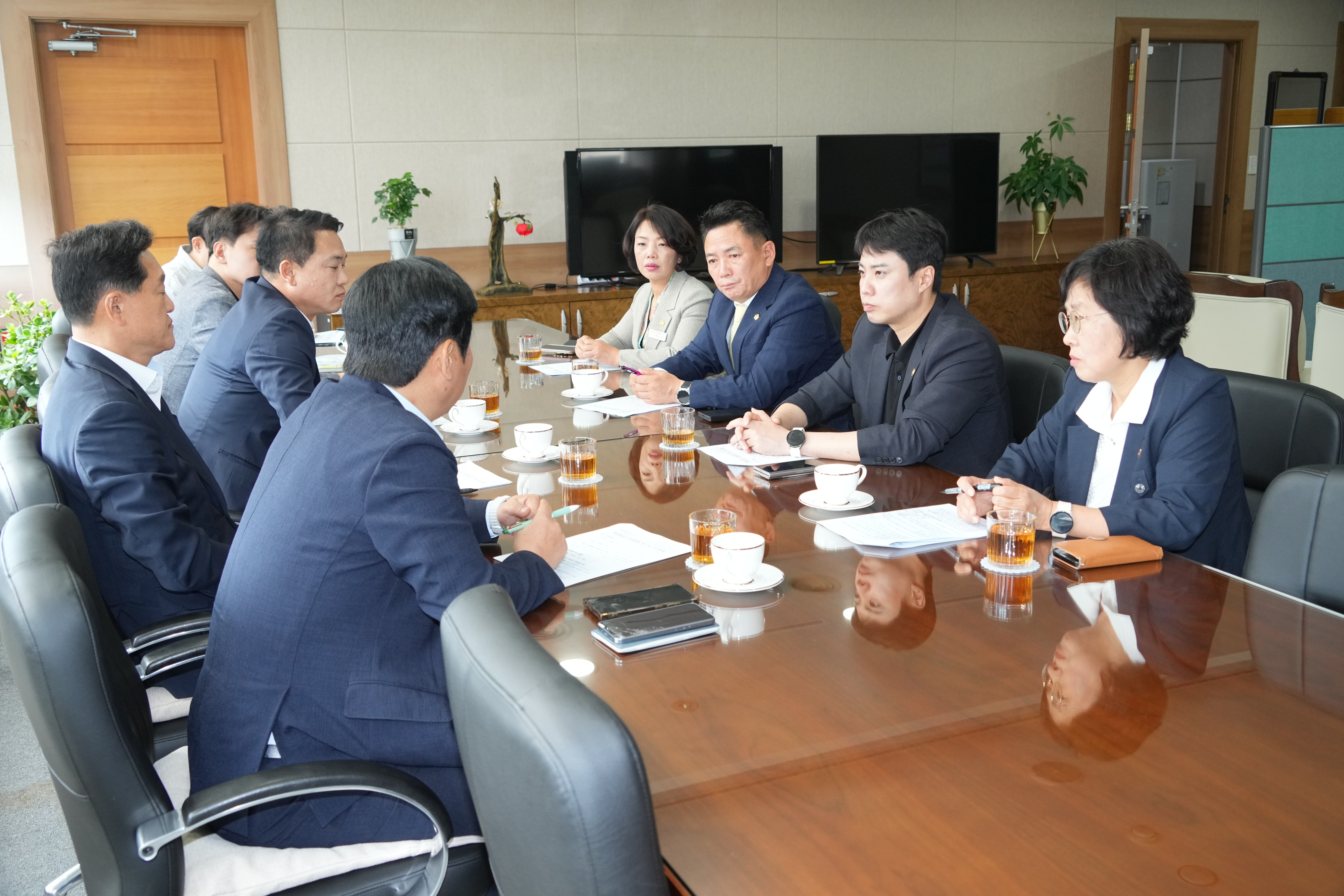 전남광주통합특별시의회 원내대표단 간담회  8