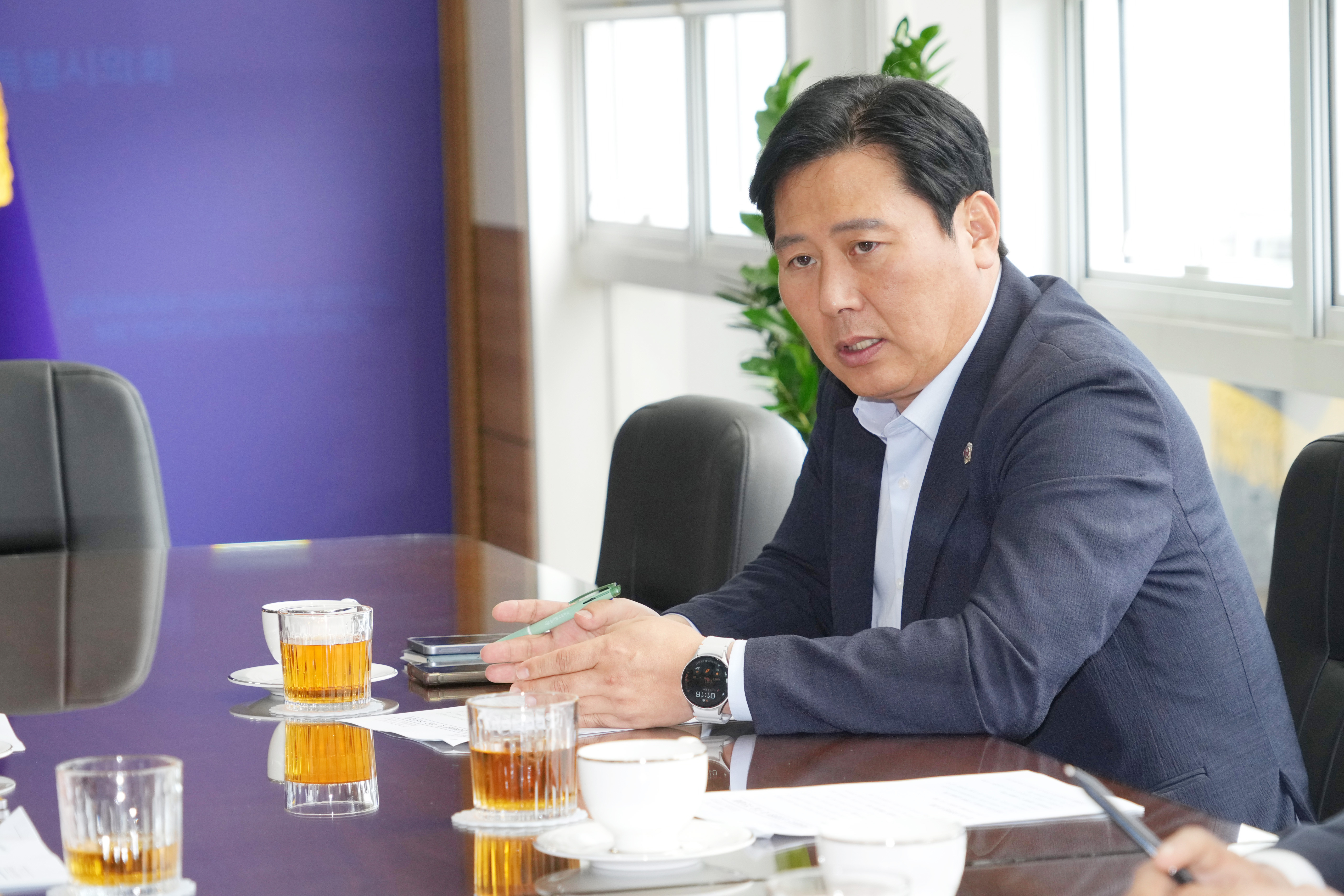 전남광주통합특별시의회 원내대표단 간담회  7