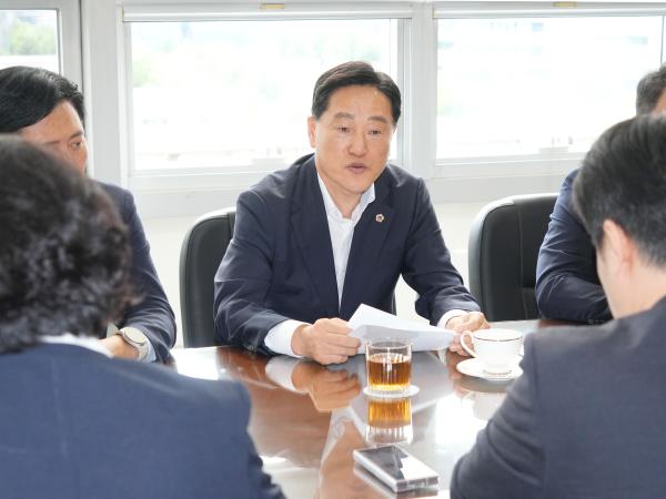 전남광주통합특별시의회 원내대표단 간담회  3