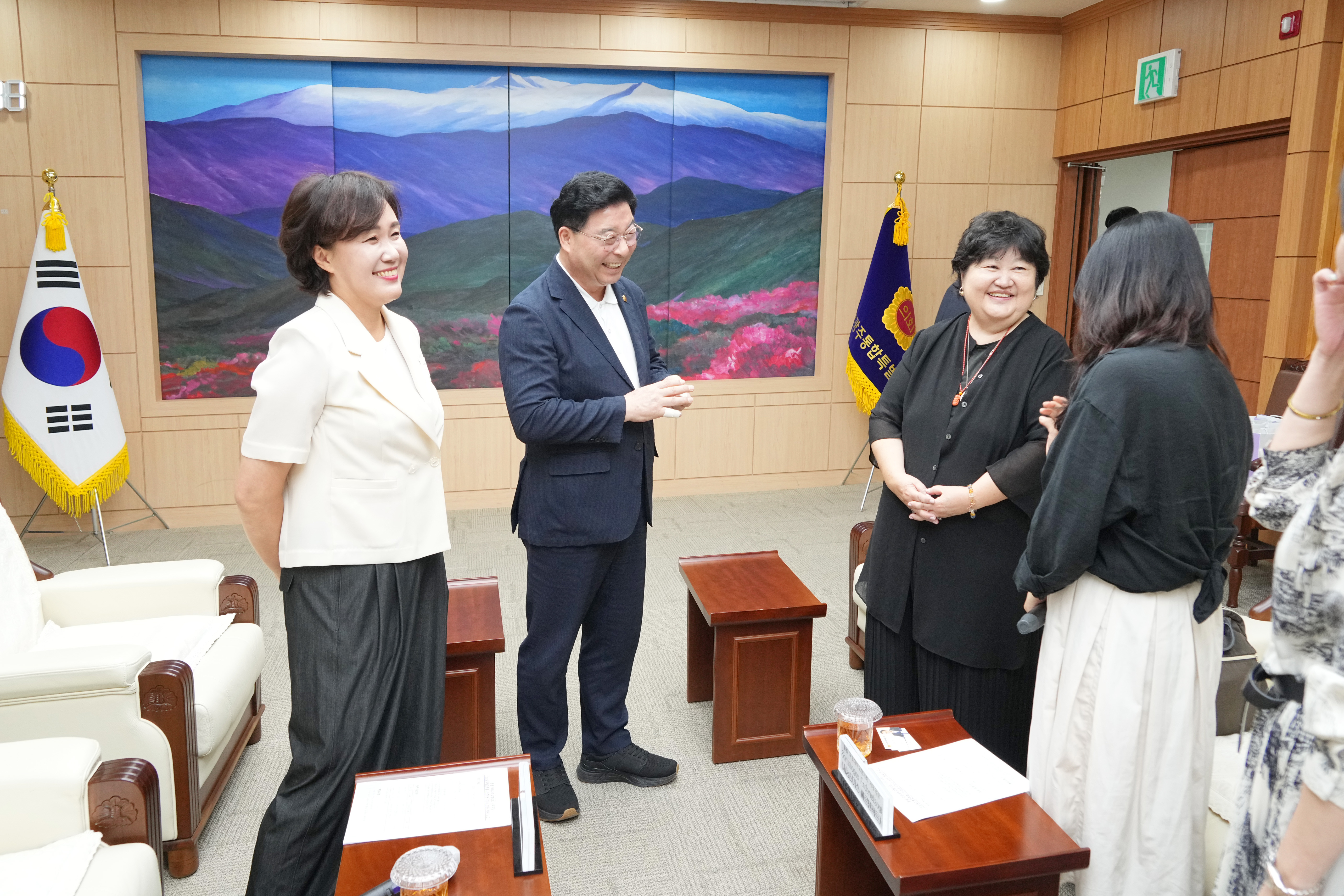 몽골 국립대학교협의회 사무국장 방문 1
