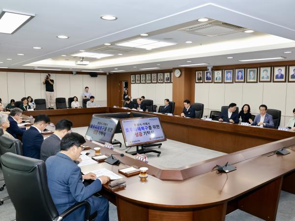 경상남도 호우 피해지역 지원 성금전달 8