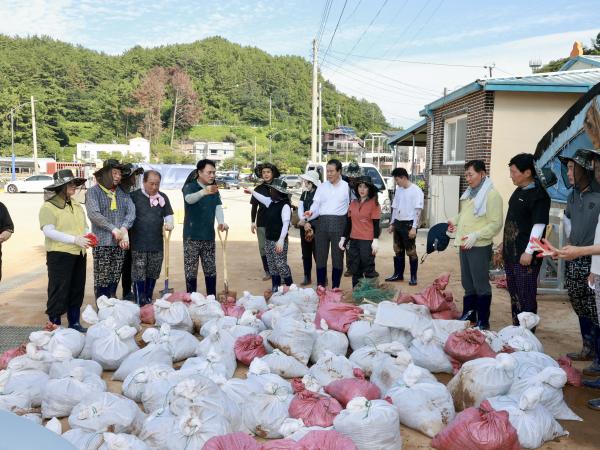 경상남도 호우 피해지역 수해 복구 8