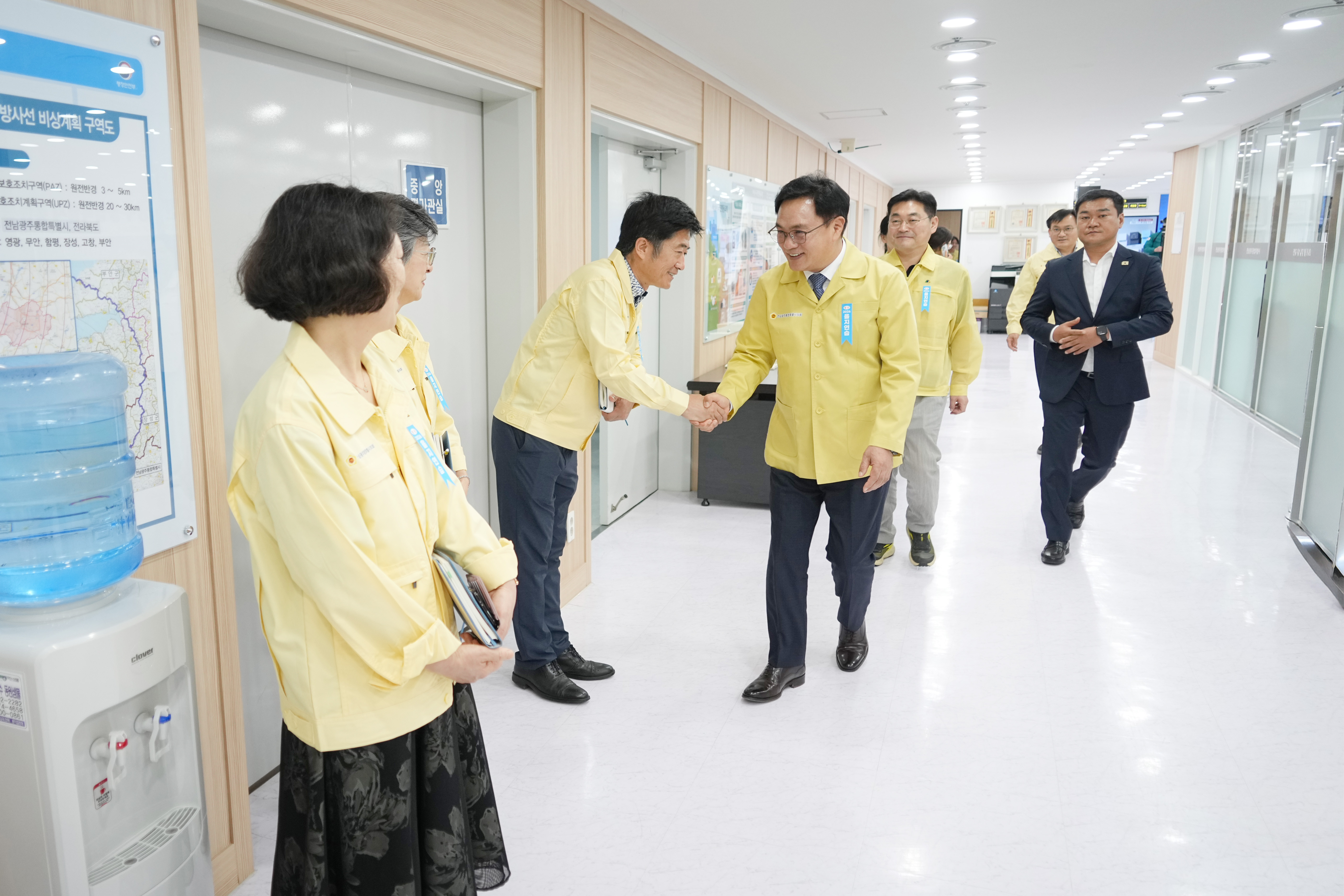 을지연습 상황실 격려위문 6