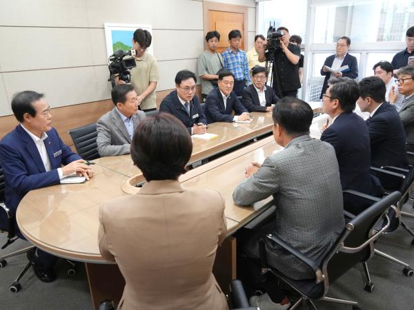 전남광주 당-정-의 정책협의체 구축 추진 간담회 3