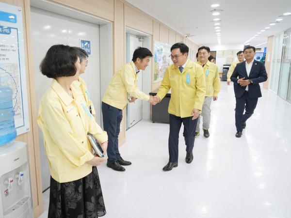 을지연습 상황실 격려위문 6
