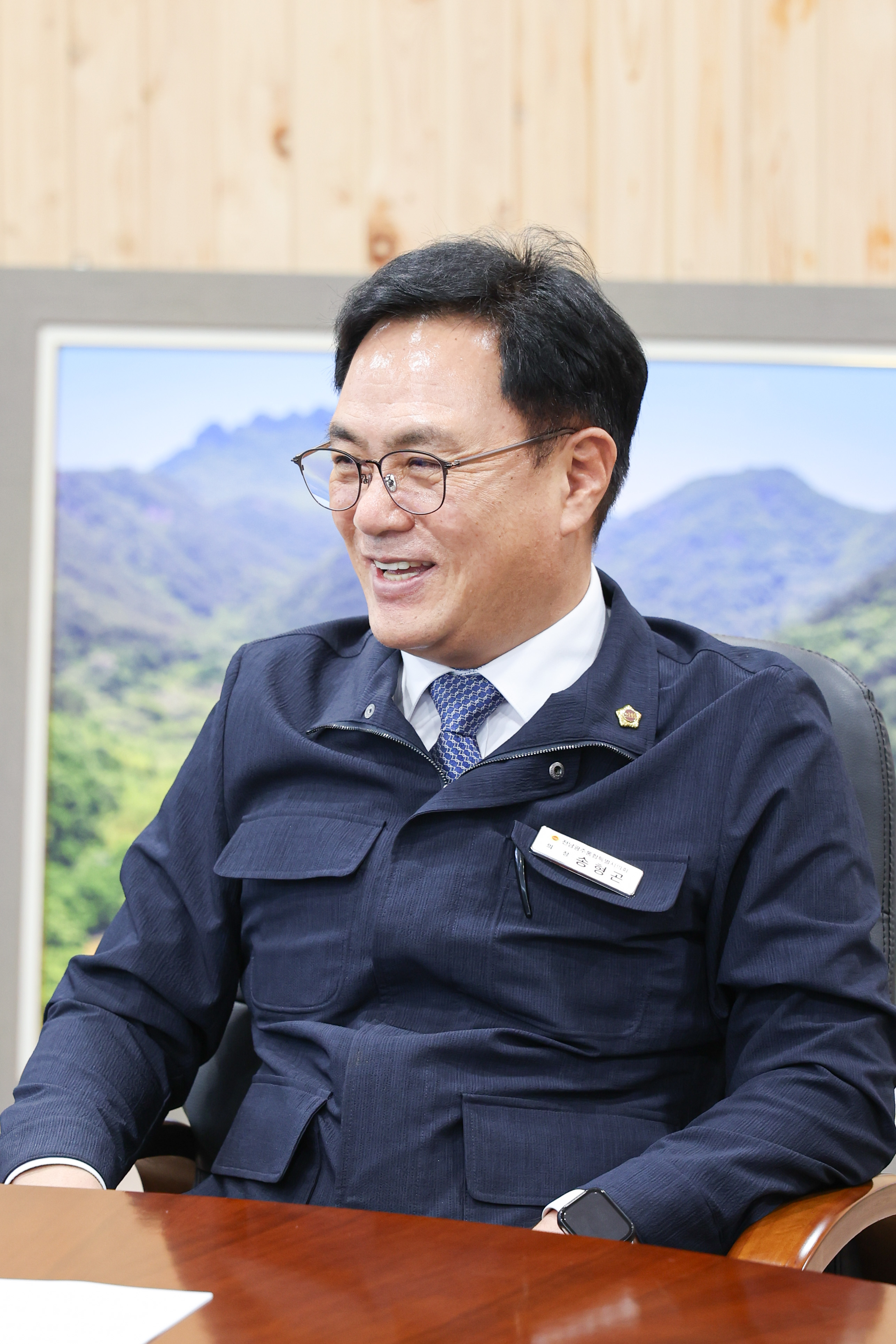 前 전라남도의회 의장단 예방 8
