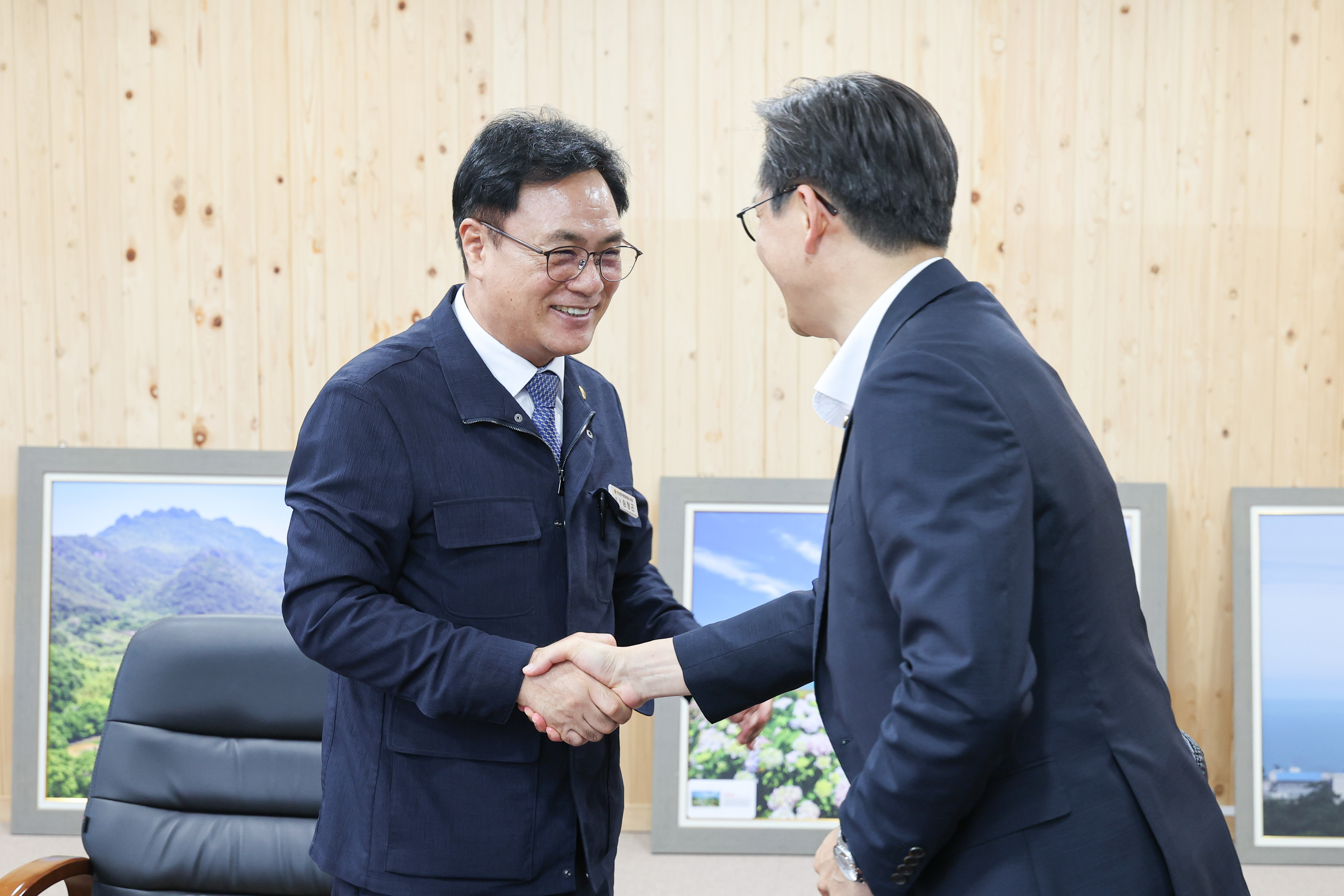 前 전라남도의회 의장단 예방 9