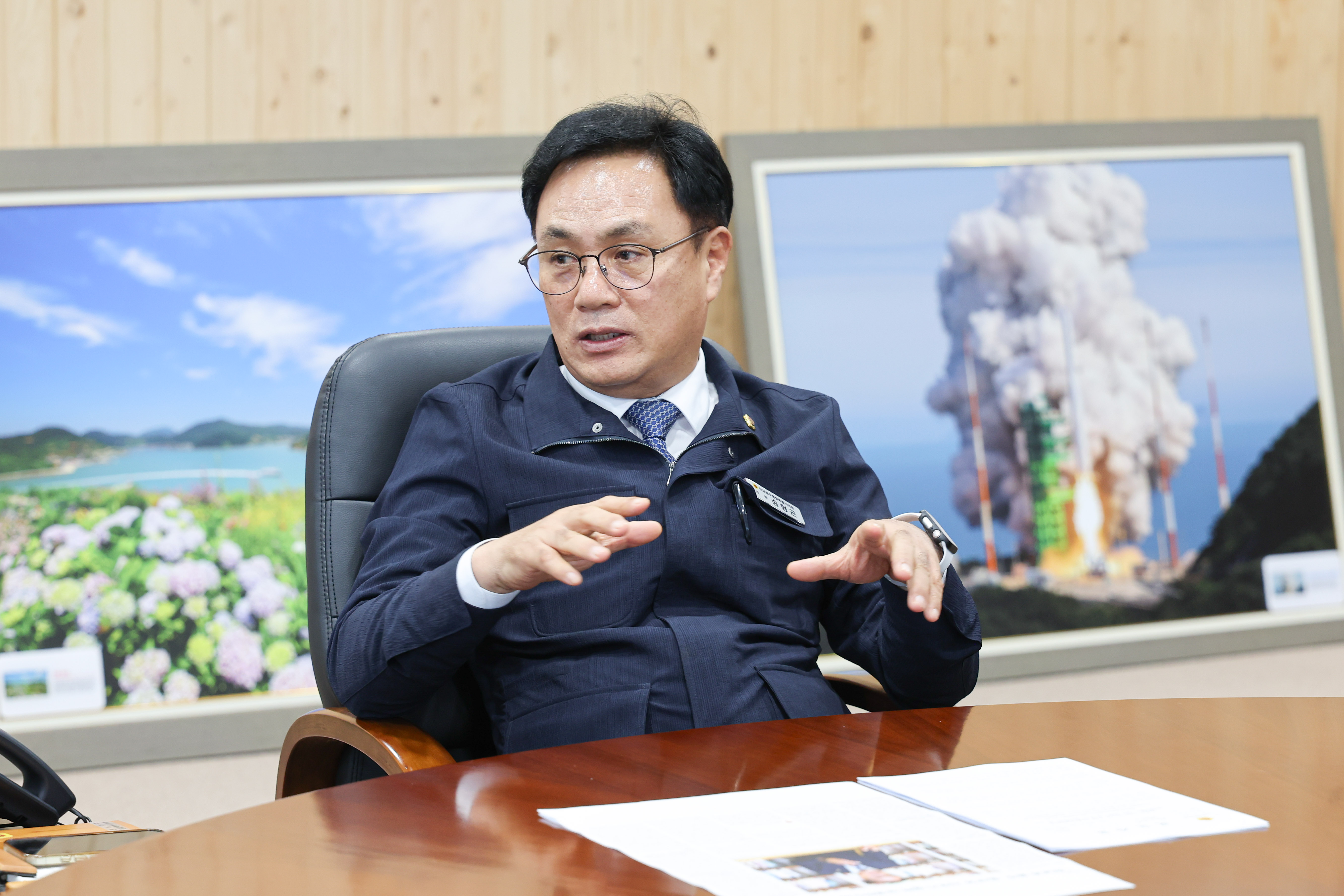 前 전라남도의회 의장단 예방 6