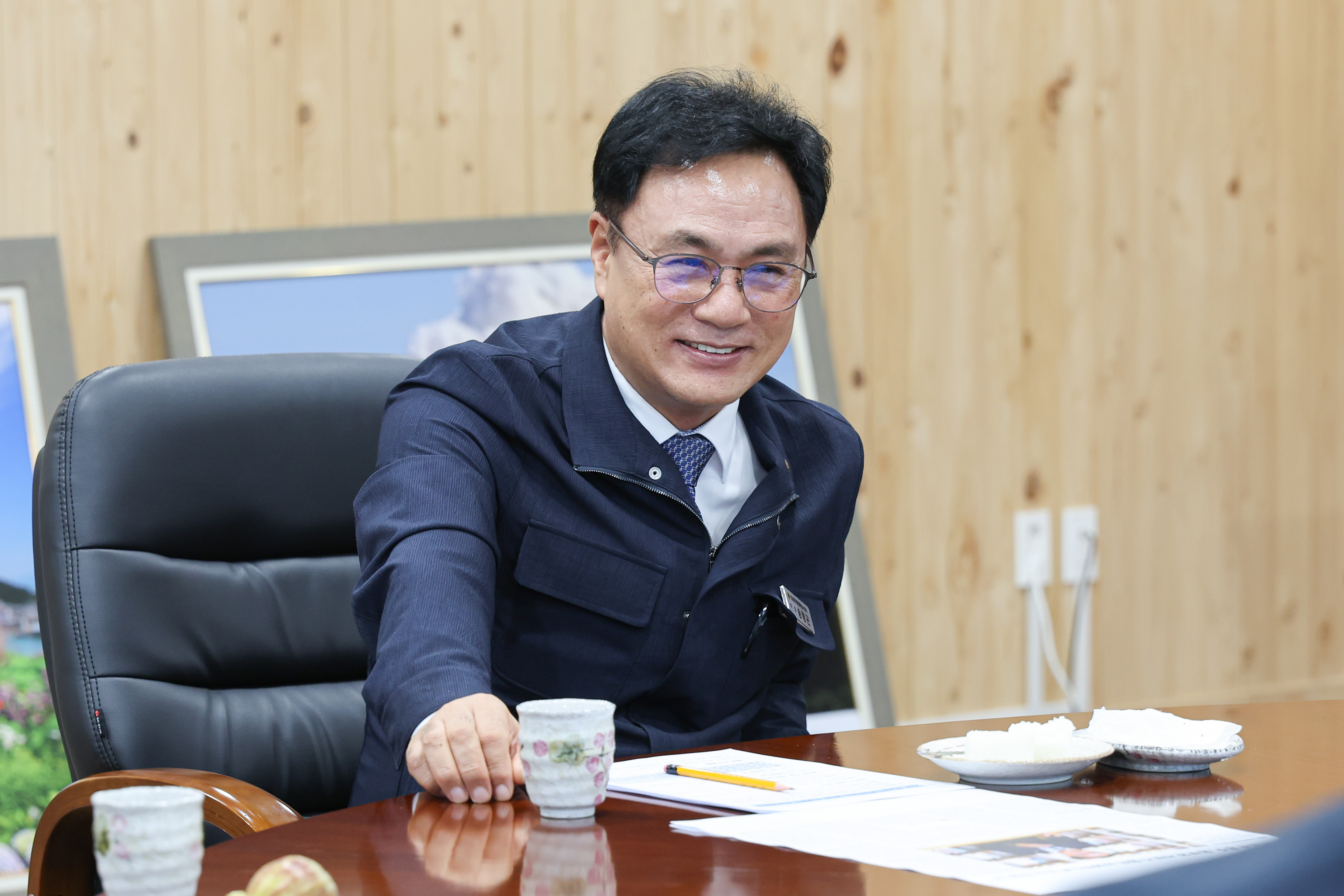 前 전라남도의회 의장단 예방 3
