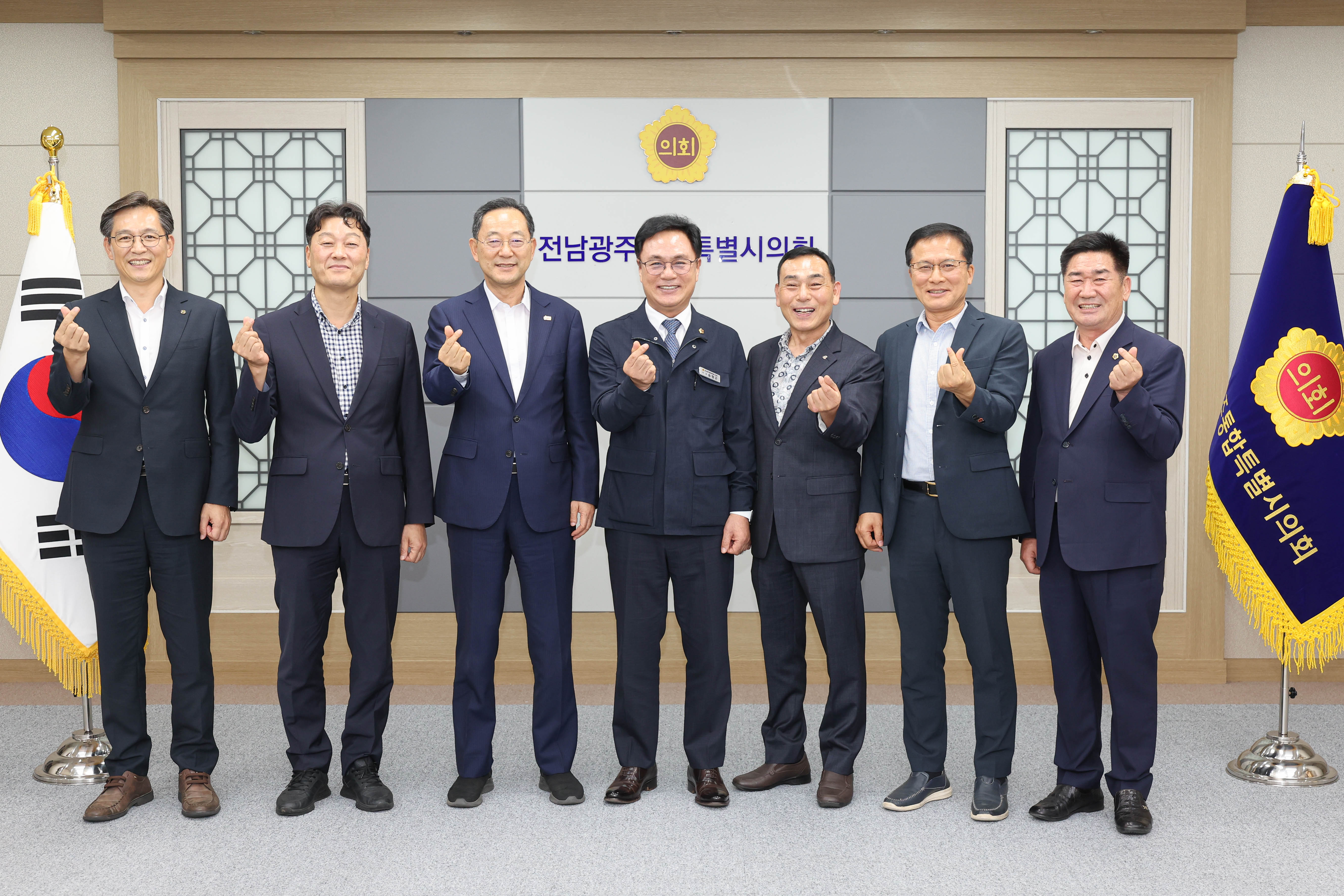 前 전라남도의회 의장단 예방 2