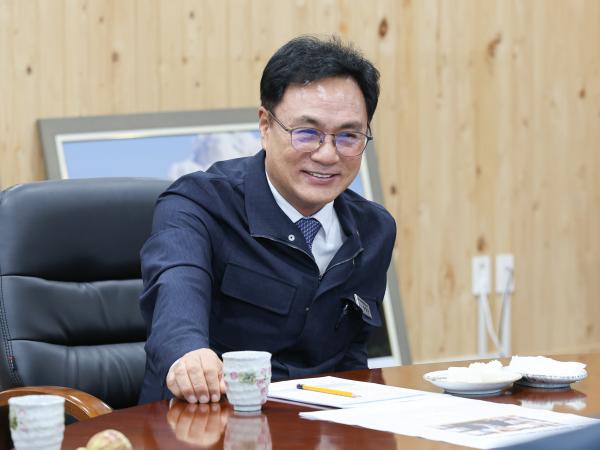 前 전라남도의회 의장단 예방 3