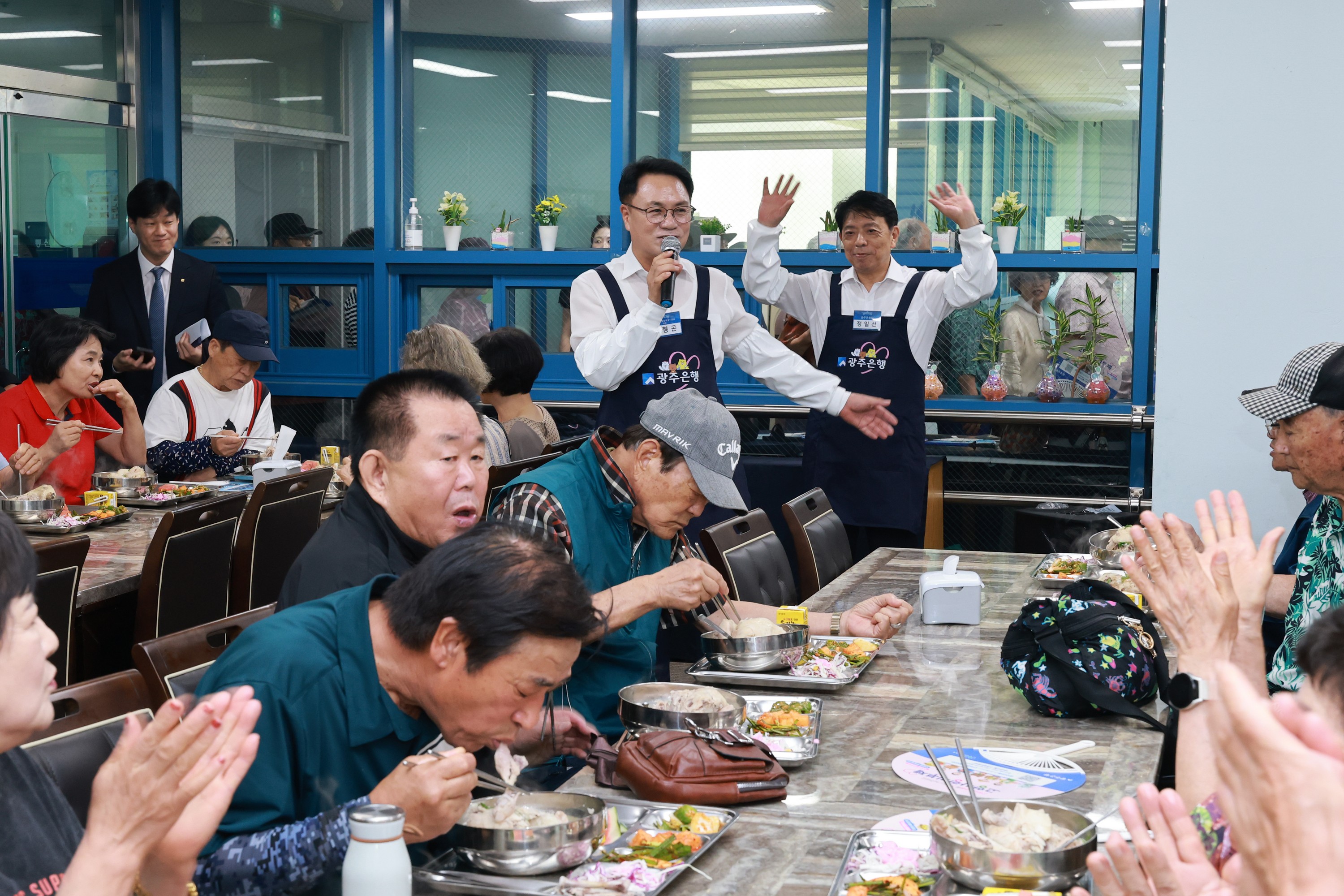 삼계탕 무료배식 나눔행사 6