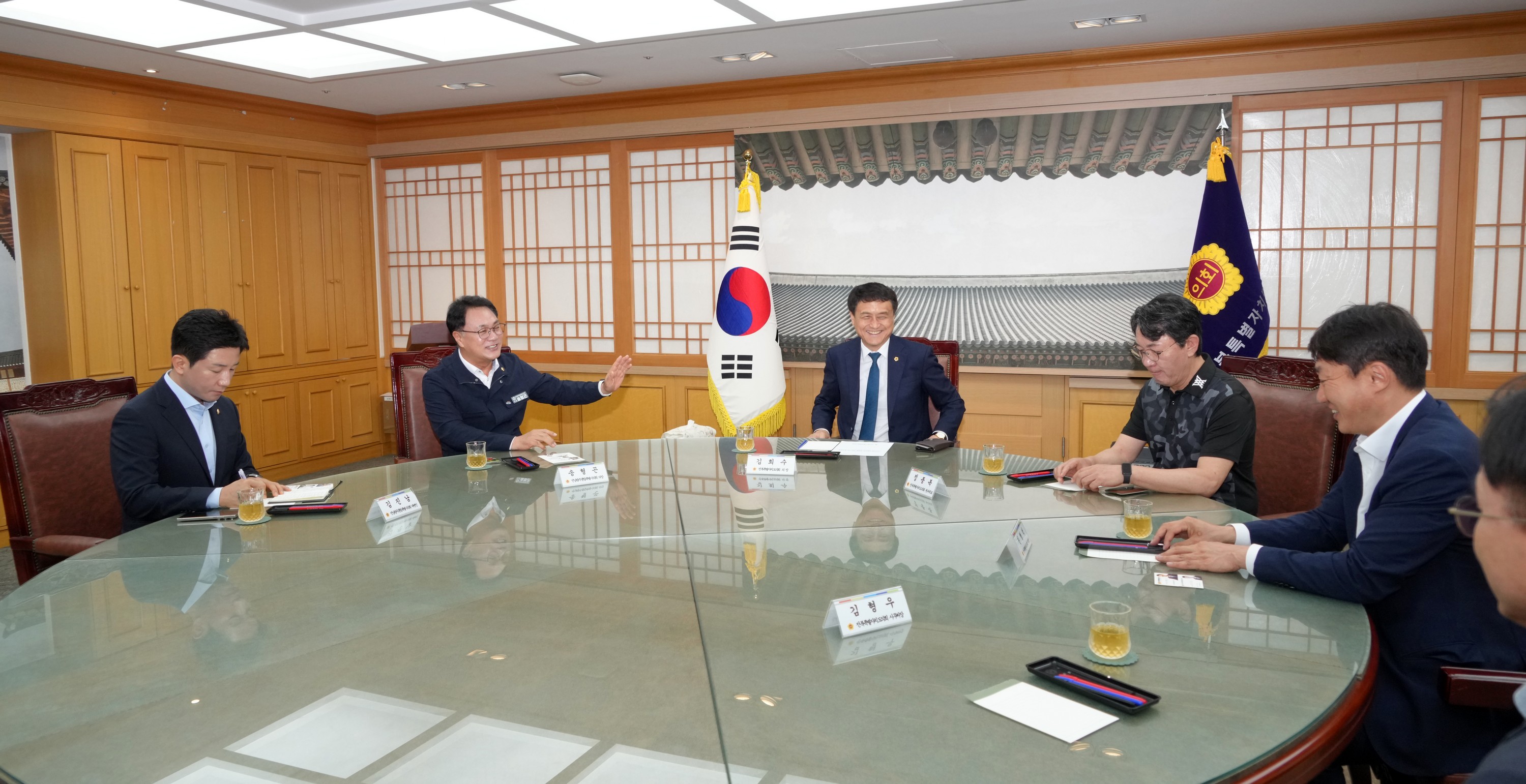 전북특별자치도의회 방문 및 접견 1