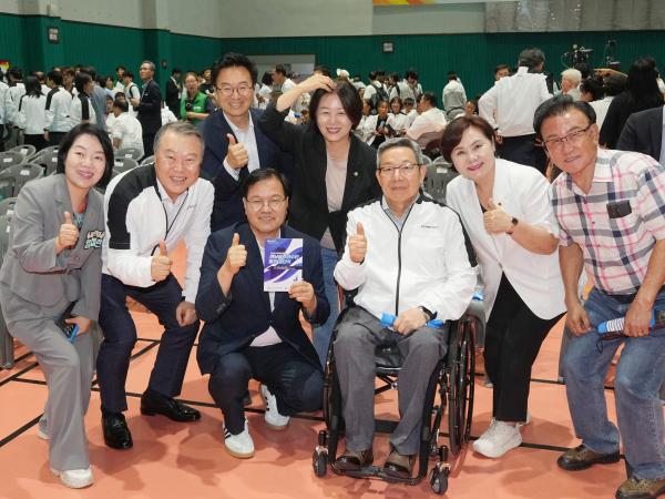 제46회 전국장애인체육대회 전남광주선수단 통합결단식 7