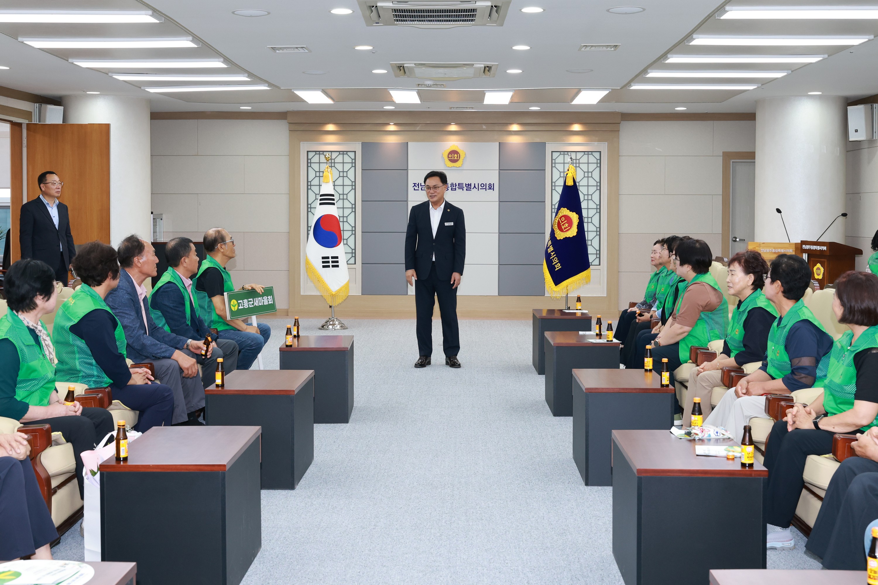 고흥군 새마을회 의회 방문 5