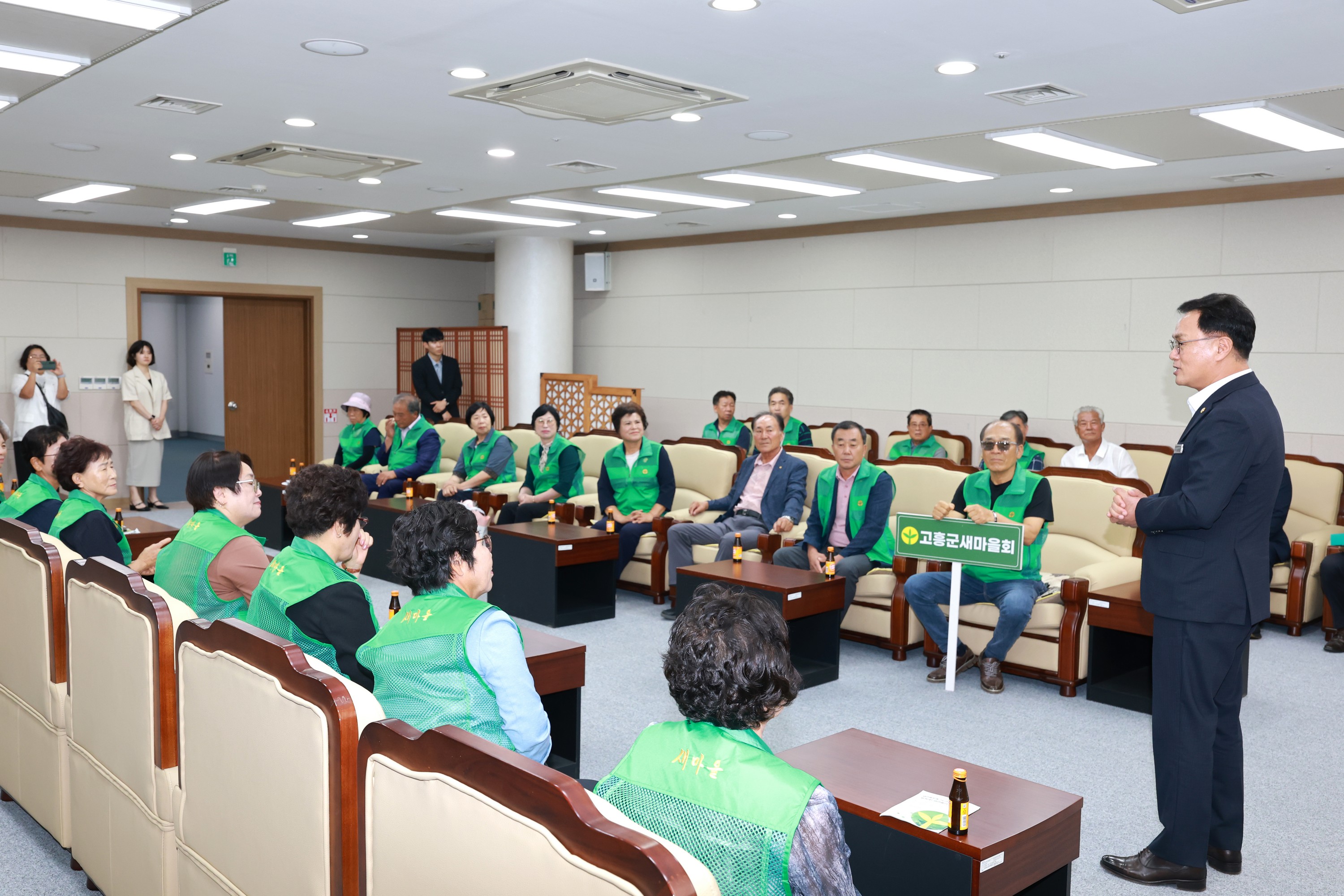고흥군 새마을회 의회 방문 3