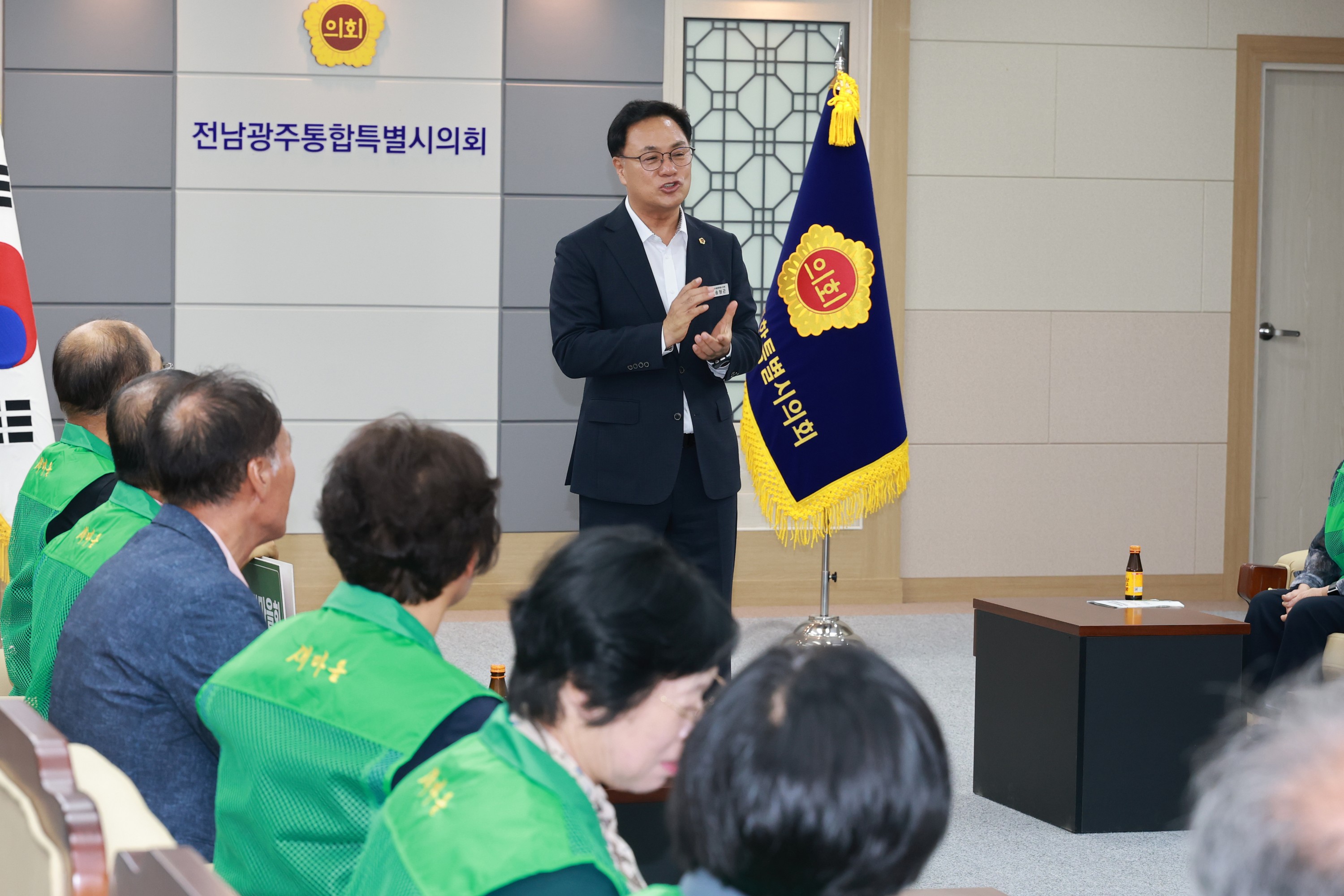 고흥군 새마을회 의회 방문 1