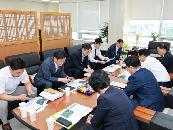 여수지역구 의원  예산담당관실 간담회 3