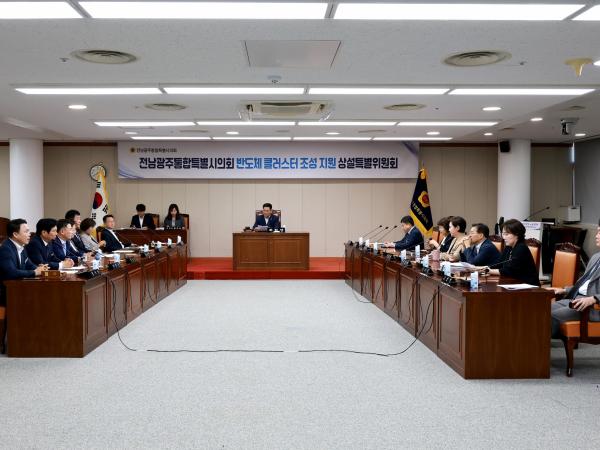 반도체 클러스터  조성 지원 특위 회의 4