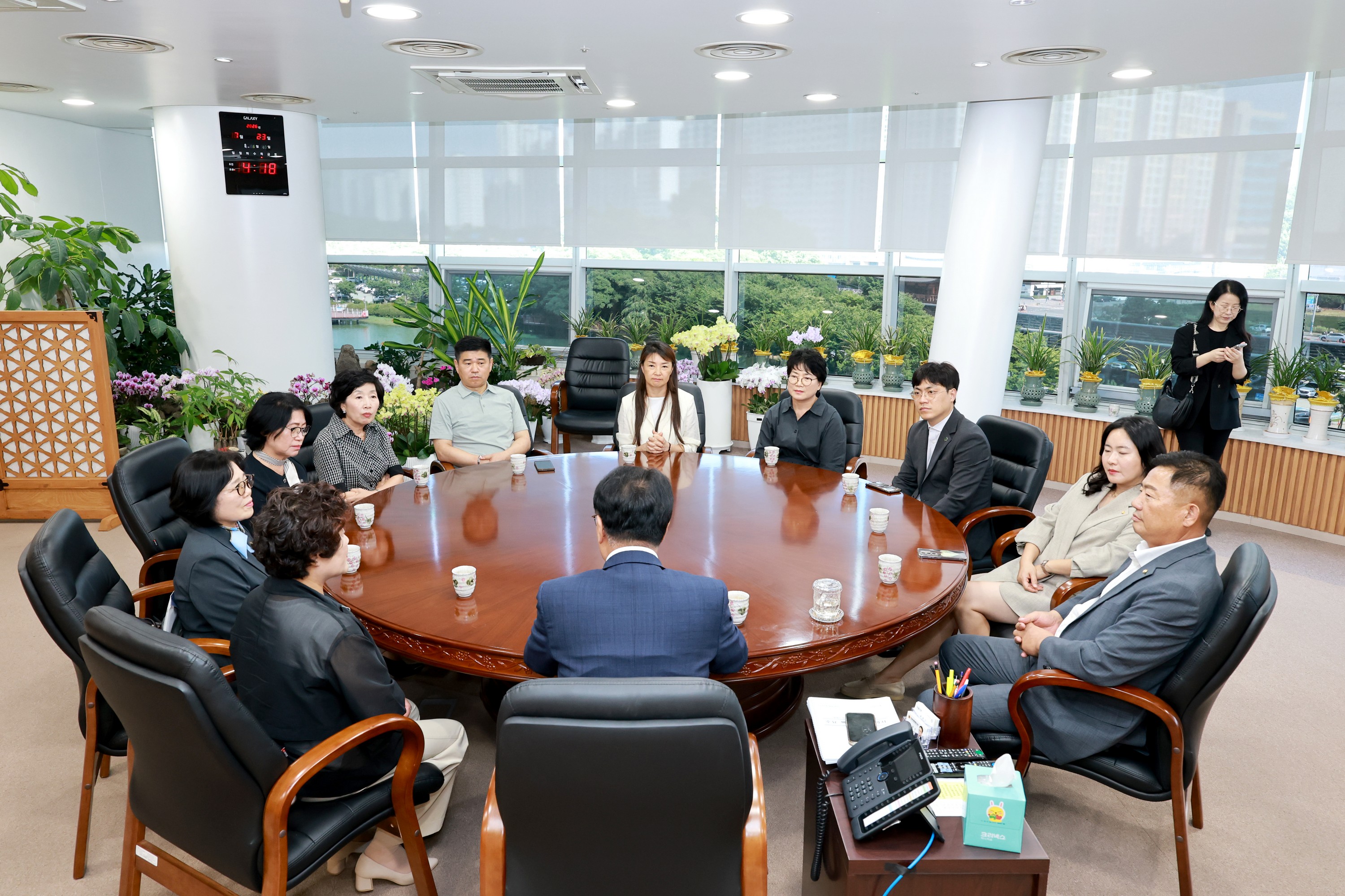 민주평통 고흥군협의회 의회 방문 10