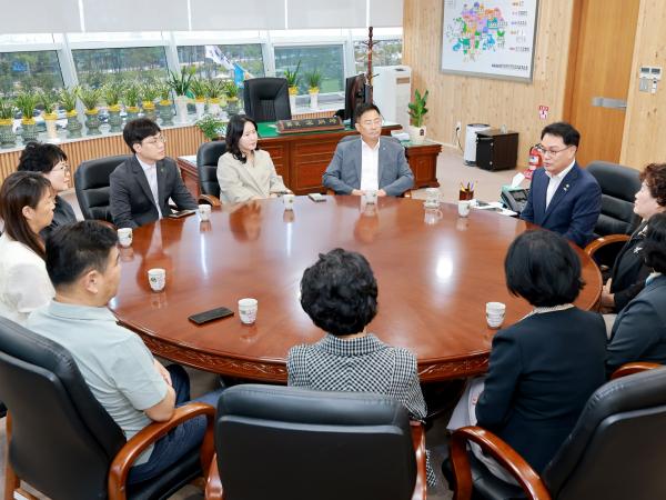 민주평통 고흥군협의회 의회 방문 8
