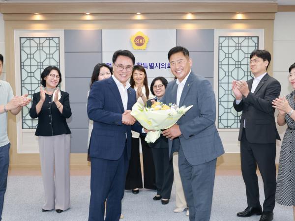 민주평통 고흥군협의회 의회 방문