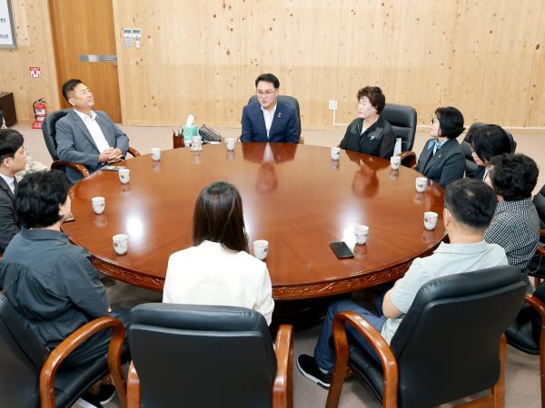 민주평통 고흥군협의회 의회 방문 9