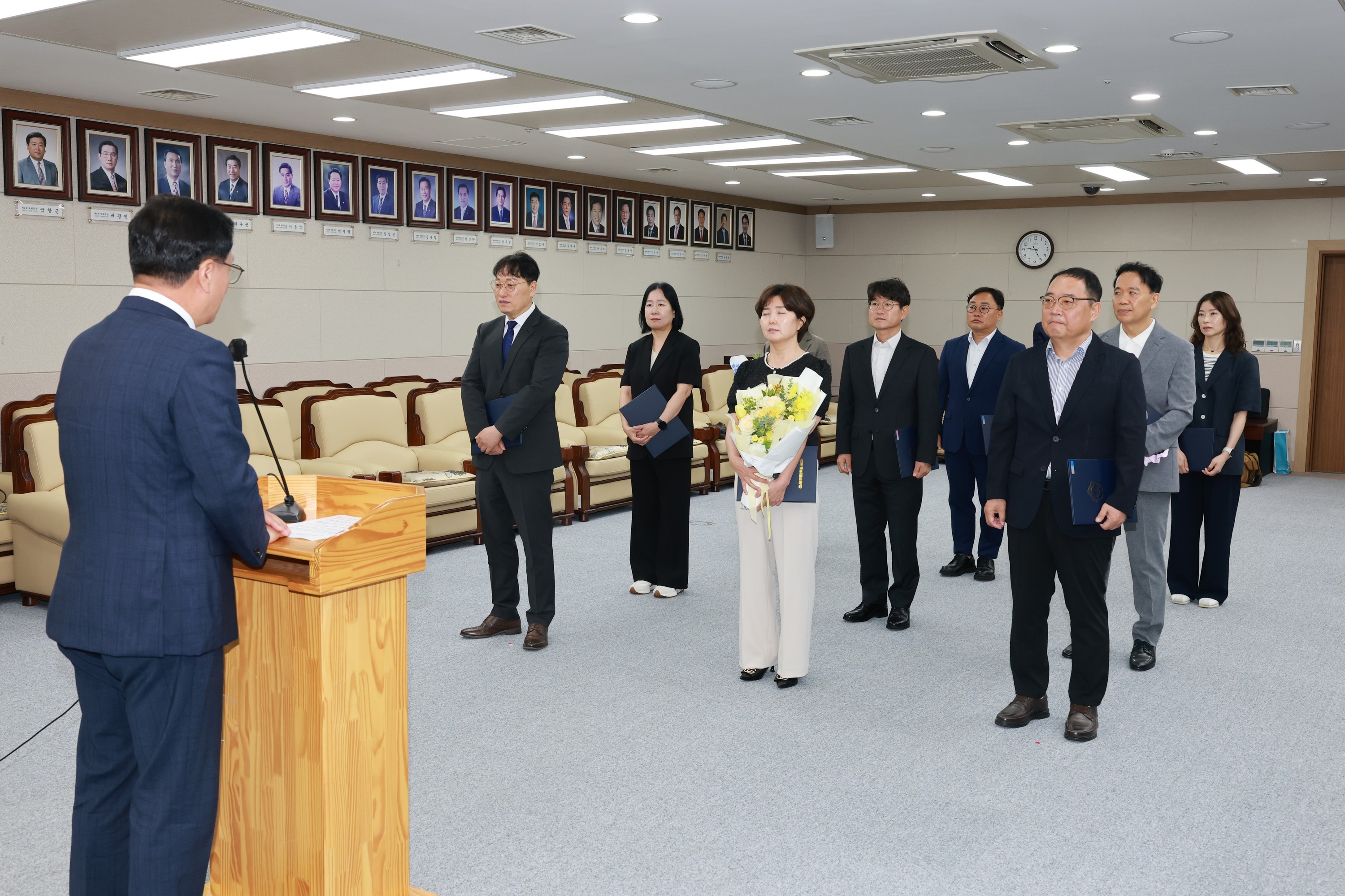 하반기 수시인사 임용장 수여식 7