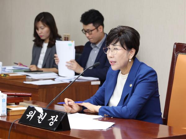 제1회 임시회 시청 예산결산위원회 회의 5