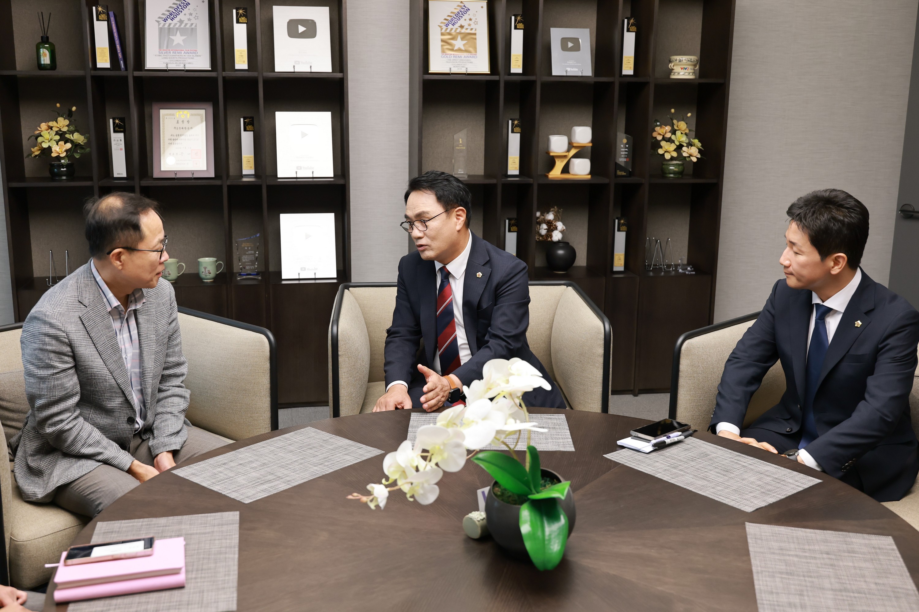 목포MBC 뉴스와 인물 녹화 9