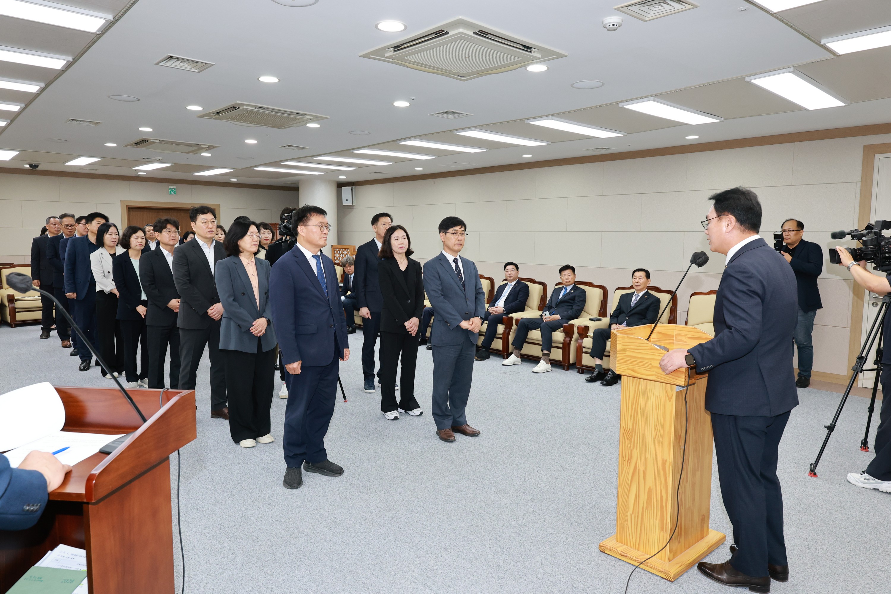 의회사무처 간부 상견례 6