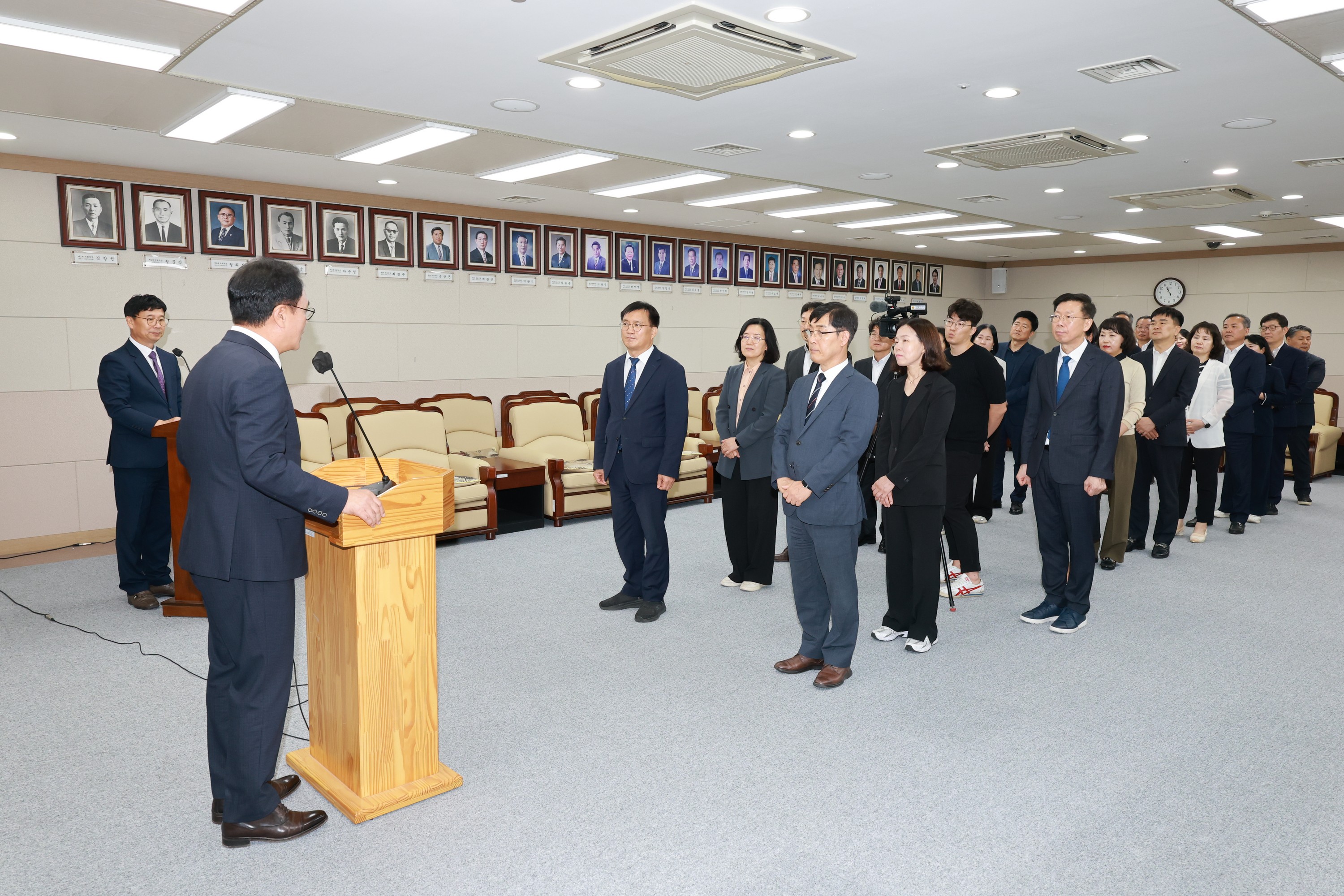 의회사무처 간부 상견례 4