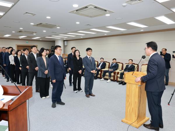 의회사무처 간부 상견례 6