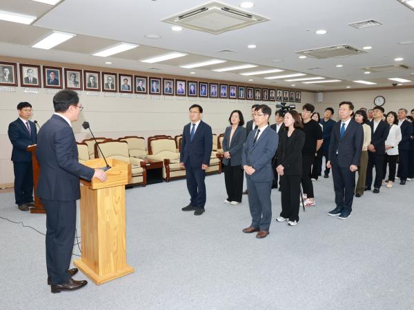 의회사무처 간부 상견례 4