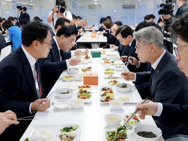 전남광주특별시 시장, 교육감 초청 조찬간담회 9