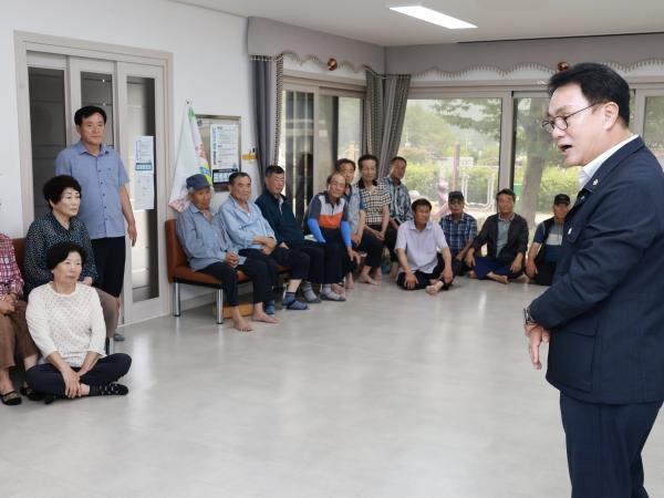 지방도830호선 두원 용반 갓길 주민설명회 3