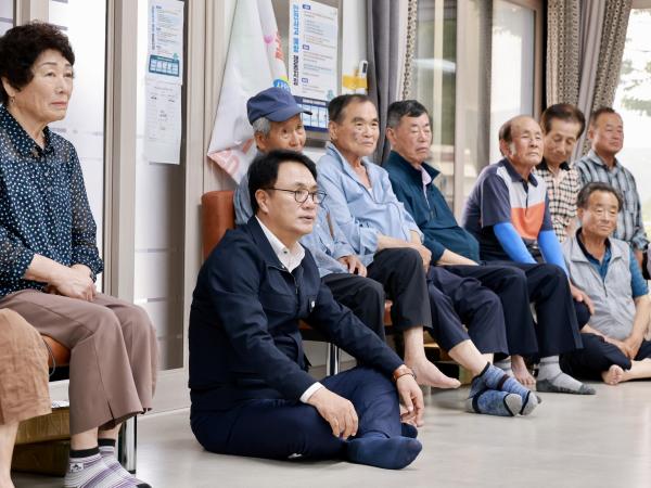 지방도830호선 두원 용반 갓길 주민설명회 6
