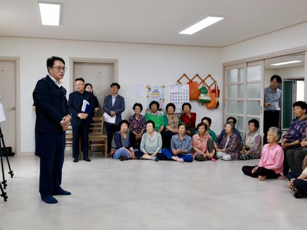 지방도830호선 두원 용반 갓길 주민설명회 2